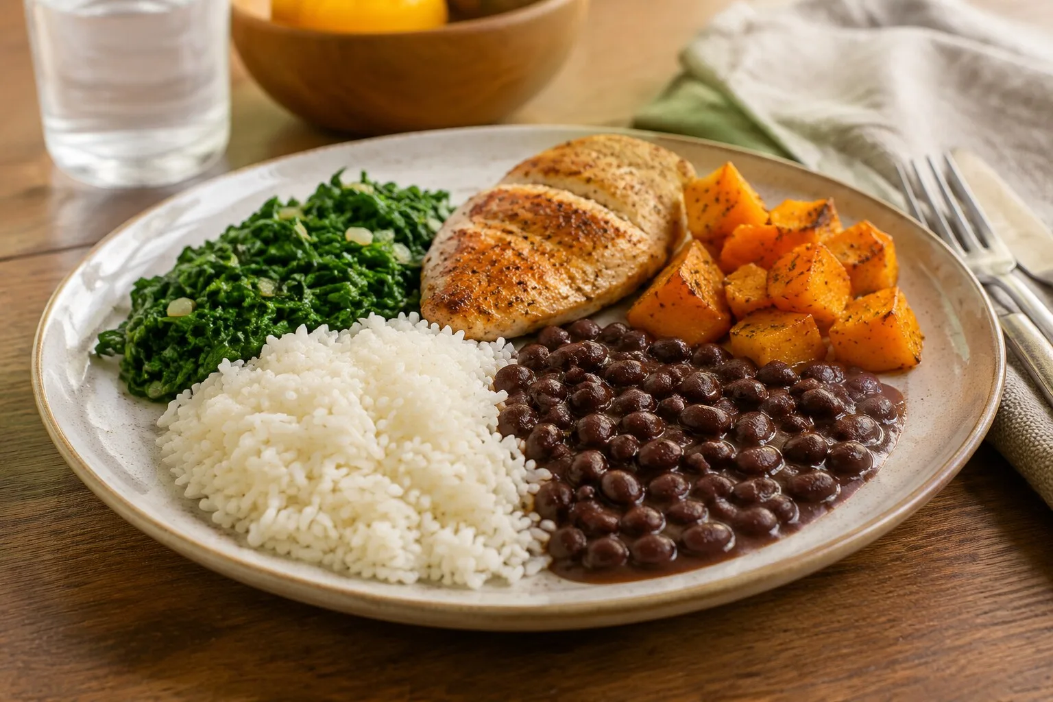 Arroz e Feijão: Como Montar um Prato Equilibrado