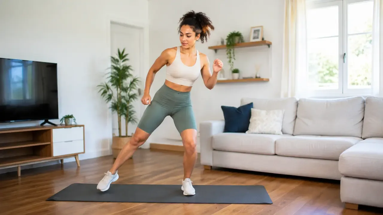 Cardio de Baixo Impacto em Casa: Circuito de 20 Minutos