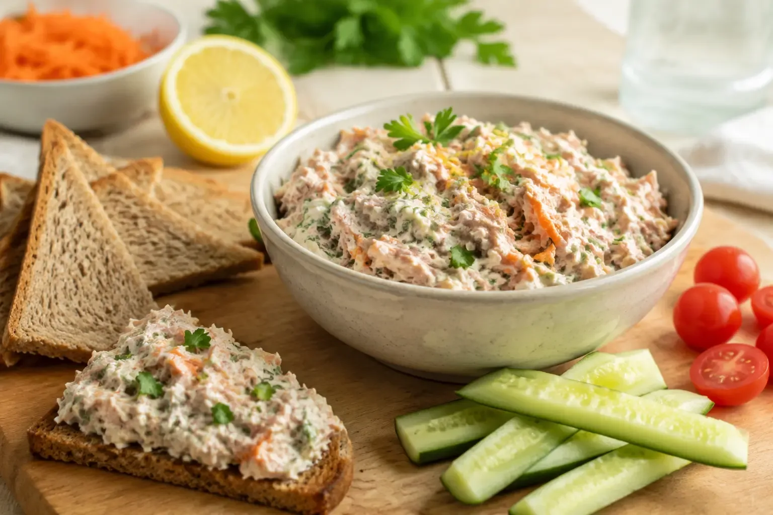 Patê de Atum com Iogurte: Recheio Rápido para Lanches